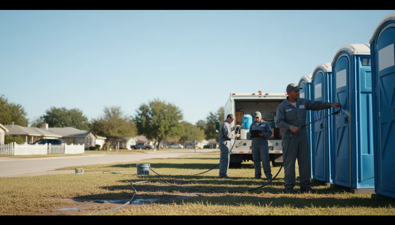 Long-Term Portable Toilet Rental in Combes, TX near me